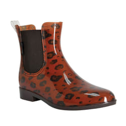 Regatta Womens/Ladies Harriet Animal Print Wellington Boots - 7 UK, Copper Almond/Chocolate