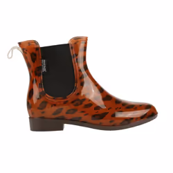 Regatta Womens/Ladies Harriet Animal Print Wellington Boots - 7 UK, Copper Almond/Chocolate