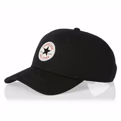 Converse Unisex Adult All Star Logo Baseball Cap - One Size, Black