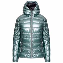 Dare 2B Womens/Ladies Reputable II Metallic Puffer Jacket - 8 UK, Duck Green