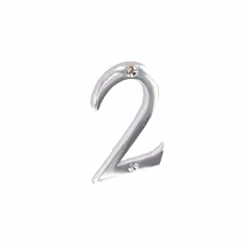 Securit 2 Chrome Door Number