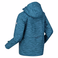 Regatta Childrens/Kids Bambee Zebra Print Waterproof Jacket - 11-12 Years, Dragonfly