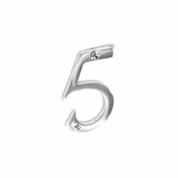 Securit 5 Chrome Door Number