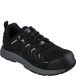 Skechers Mens Malad II Safety Trainers - 12 UK, Black