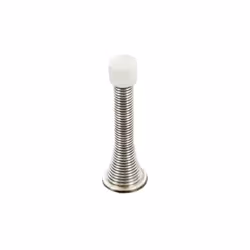 Securit Chrome Spring Door Stopper