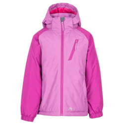 Trespass Childrens/Kids Tuneful Waterproof Jacket - 11-12 Years, Deep Pink