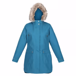 Regatta Womens/Ladies Sabinka Faux Fur Trim Parka - 12 UK, Dragonfly