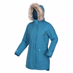 Regatta Womens/Ladies Sabinka Faux Fur Trim Parka - 12 UK, Dragonfly