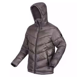 Regatta Mens Toploft II Hooded Padded Jacket - XL, Dark Grey