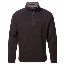 Craghoppers Mens Corey VI Half Zip Fleece Top - 4XL, Black
