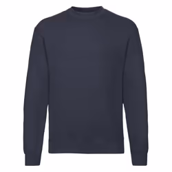 Fruit of the Loom Mens Classic 80/20 Set-in Sweatshirt - 3XL, Deep Navy
