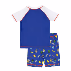 Marvel Boys Superhero Swim Set - 9-10 Years, Blue/White