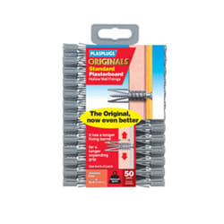 Plasplugs Wall Plugs (Pack of 50)
