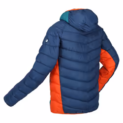 Regatta Mens Harrock Puffer Jacket - 3XL, Admiral Blue/Pacific Green