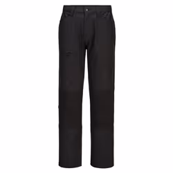 Portwest Mens WX2 Slim Work Trousers - 34R, Black