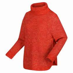 Regatta Womens/Ladies Kensley Marl Knitted Jumper - 18 UK, Code Red