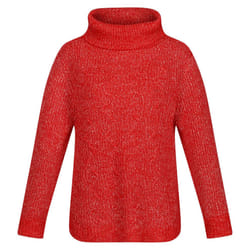 Regatta Womens/Ladies Kensley Marl Knitted Jumper - 16 UK, Code Red
