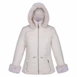 Regatta Womens/Ladies Willabella Faux Fur Trim Jacket - 12 UK, Light Vanilla