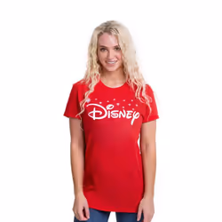 Disney Womens/Ladies Logo T-Shirt