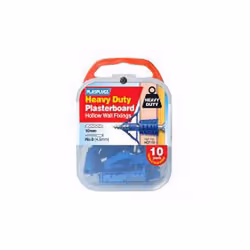 Plasplugs Heavy Duty Plasterboard Fixing (Pack of 10)