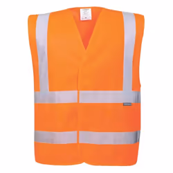 Portwest Unisex Adult Eco Friendly Hi-Vis Vest - S-M, Orange