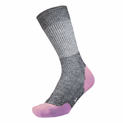 1000 Mile Womens/Ladies Fusion Walk Socks - S, Navy/Mauve Marl