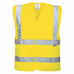 Portwest Unisex Adult Eco Friendly Hi-Vis Vest - 4XL-5XL, Yellow