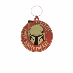 Star Wars: The Book Of Boba Fett Rubber Keyring