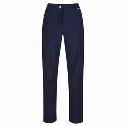 Regatta Great Outdoors Womens/Ladies Geo Softshell II Short Leg Trousers - 16, Navy