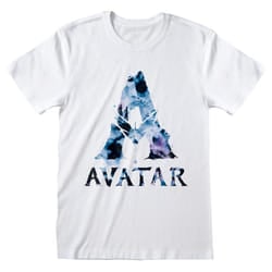 Avatar Unisex Adult Logo T-Shirt - L, White