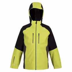 Regatta Childrens/Kids Hydrate VII 3 in 1 Waterproof Jacket - 3-4 Years, Bright Kiwi/Black