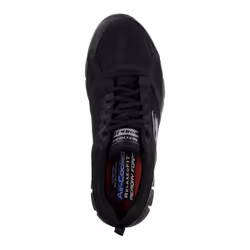 Skechers Mens Telphin Sanphet Leather Trainers - 7 UK, Black