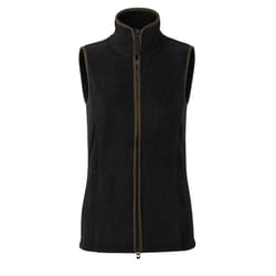 Premier Womens/Ladies Artisan Fleece Gilet - M, Black/Brown