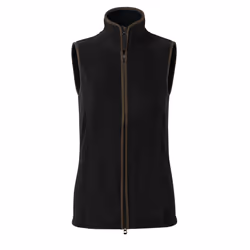 Premier Womens/Ladies Artisan Fleece Gilet - XS, Black/Brown