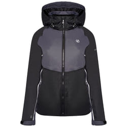 Regatta Womens/Ladies Radiate II Waterproof Ski Jacket - 18 UK, Black/Ebony Grey