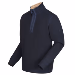 Regatta Mens Galador Half Zip Fleece Top - S, Navy