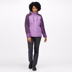 Regatta Womens/Ladies Highton Stretch II Waterproof Padded Jacket - 10 UK, Hyacinth/Purple Sapphire/Dark Aubergine