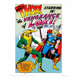 Marvel Vengenance Of Loki Comic Print