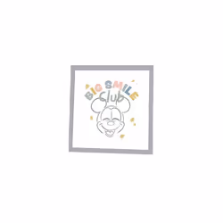 Disney Big Smile Club Mickey Mouse Print