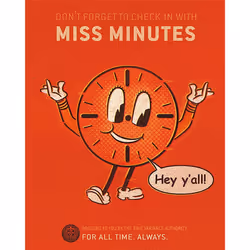 Loki Miss Minutes Print