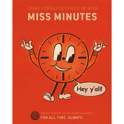 Loki Miss Minutes Print