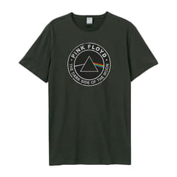 Amplified Unisex Adult Dark Side Of The Moon T-Shirt - XS, Charcoal