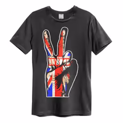 Amplified Unisex Adult Union Jack Hand The Who T-Shirt