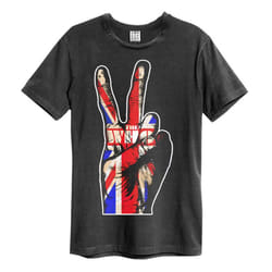 Amplified Unisex Adult Union Jack Hand The Who T-Shirt