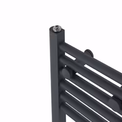 NRG Straight Central Heating Towel Rail Bathroom Heated Rad Radiators Ladder Warmer - 1800x300mm, Anthracite
