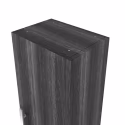 NRG 1200mm Grey Bathroom Wall Mounted High Cabinet Tall Storage Unit Flat Pack