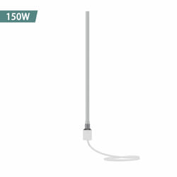 NRG Electric Heating Element for Heated Towel Rail Radiator Rads - White, 150W