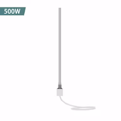 NRG Electric Heating Element for Heated Towel Rail Radiator Rads - White, 500W