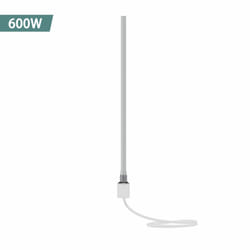 NRG Electric Heating Element for Heated Towel Rail Radiator Rads - White, 600W