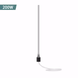 NRG Electric Heating Element for Heated Towel Rail Radiator Rads - Black, 200W